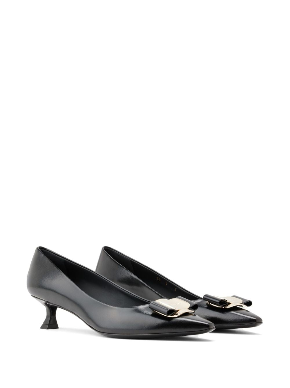 Ferragamo With Heel Black