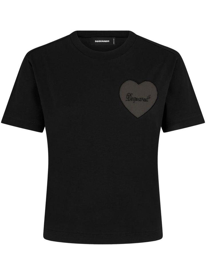 Dsquared2 T-shirts and Polos Black