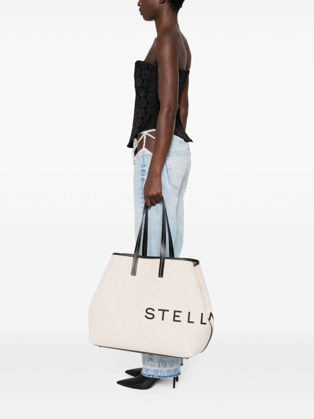 Stella McCartney Canvas Tote Bag