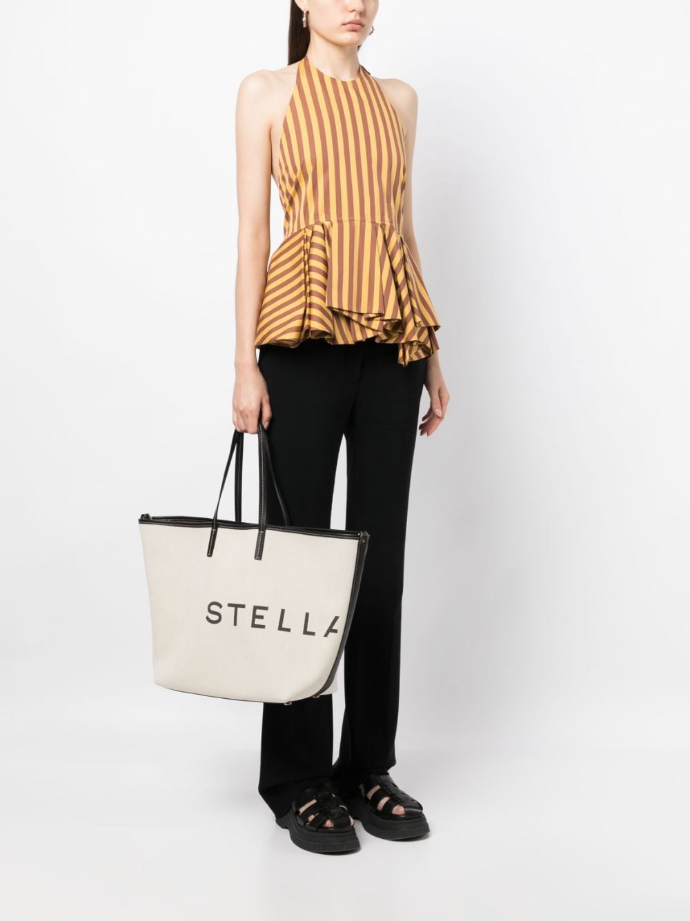 Stella McCartney Canvas Tote Bag