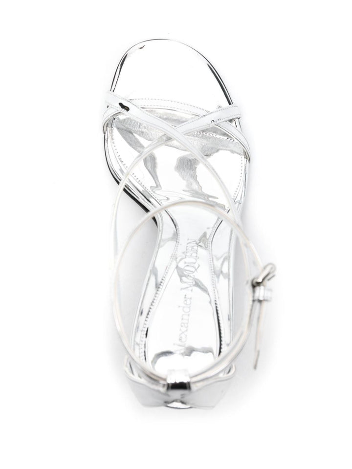 Alexander McQueen Sandals Silver