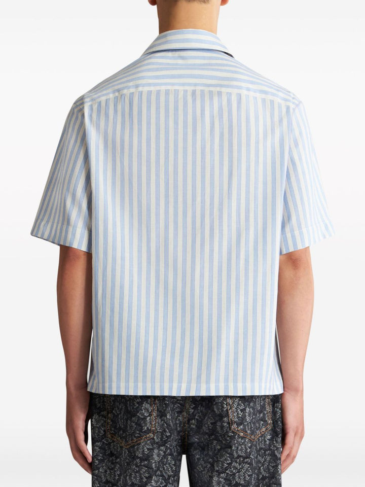 Etro Shirts Clear Blue