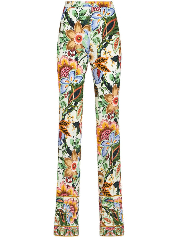 Etro Trousers White