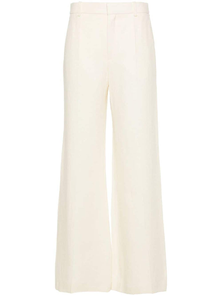 Chloè Trousers White