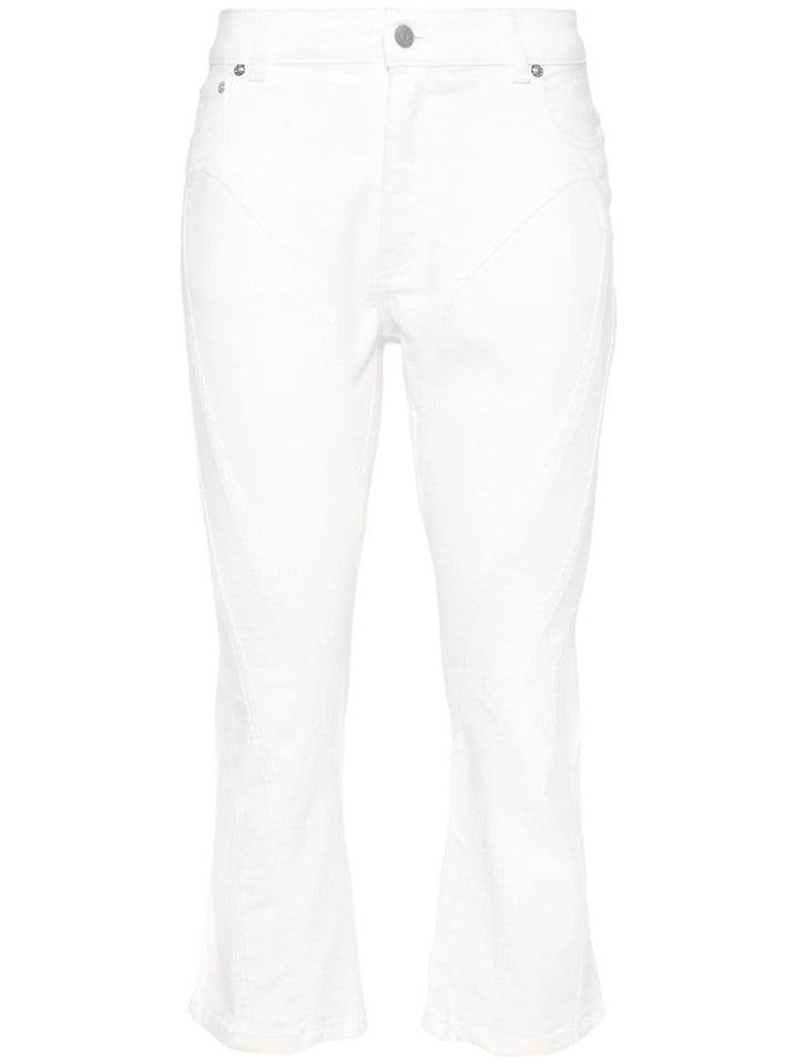 MUGLER PRE Jeans White