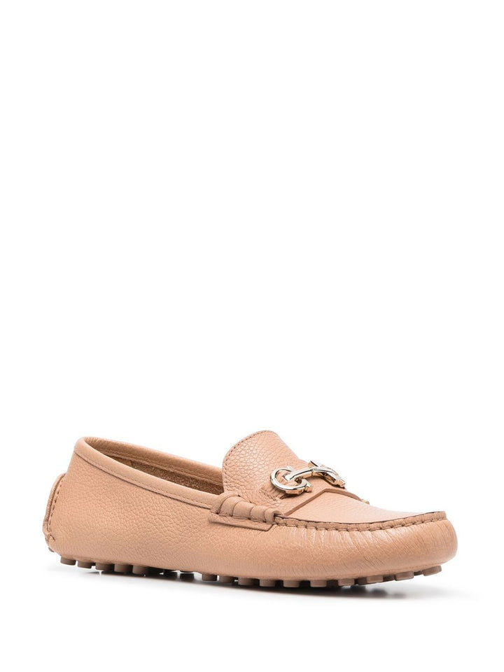 Ferragamo Odilia Leather Loafers