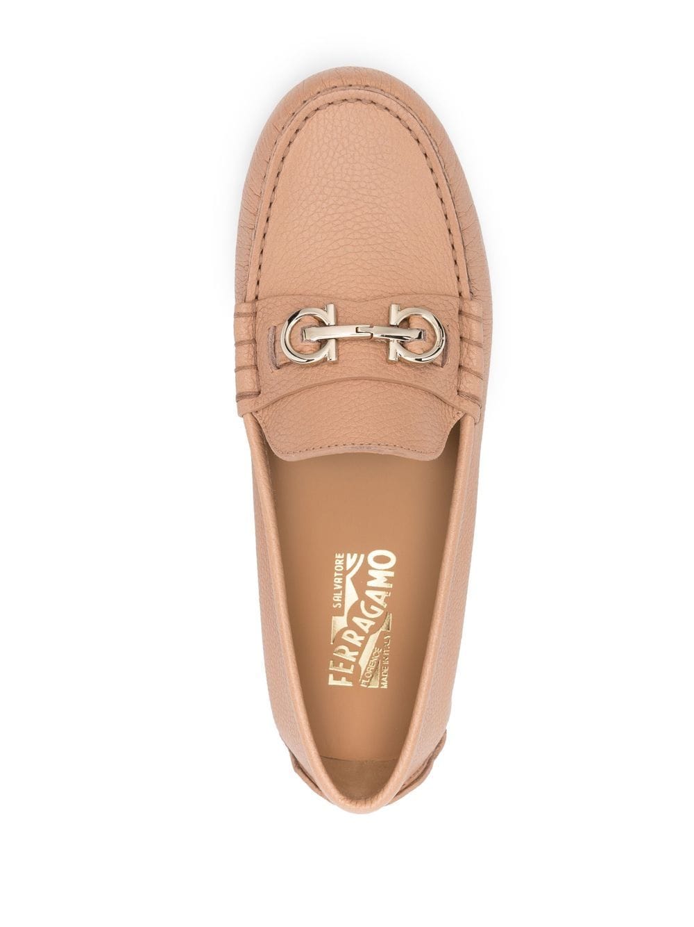 Ferragamo Odilia Leather Loafers