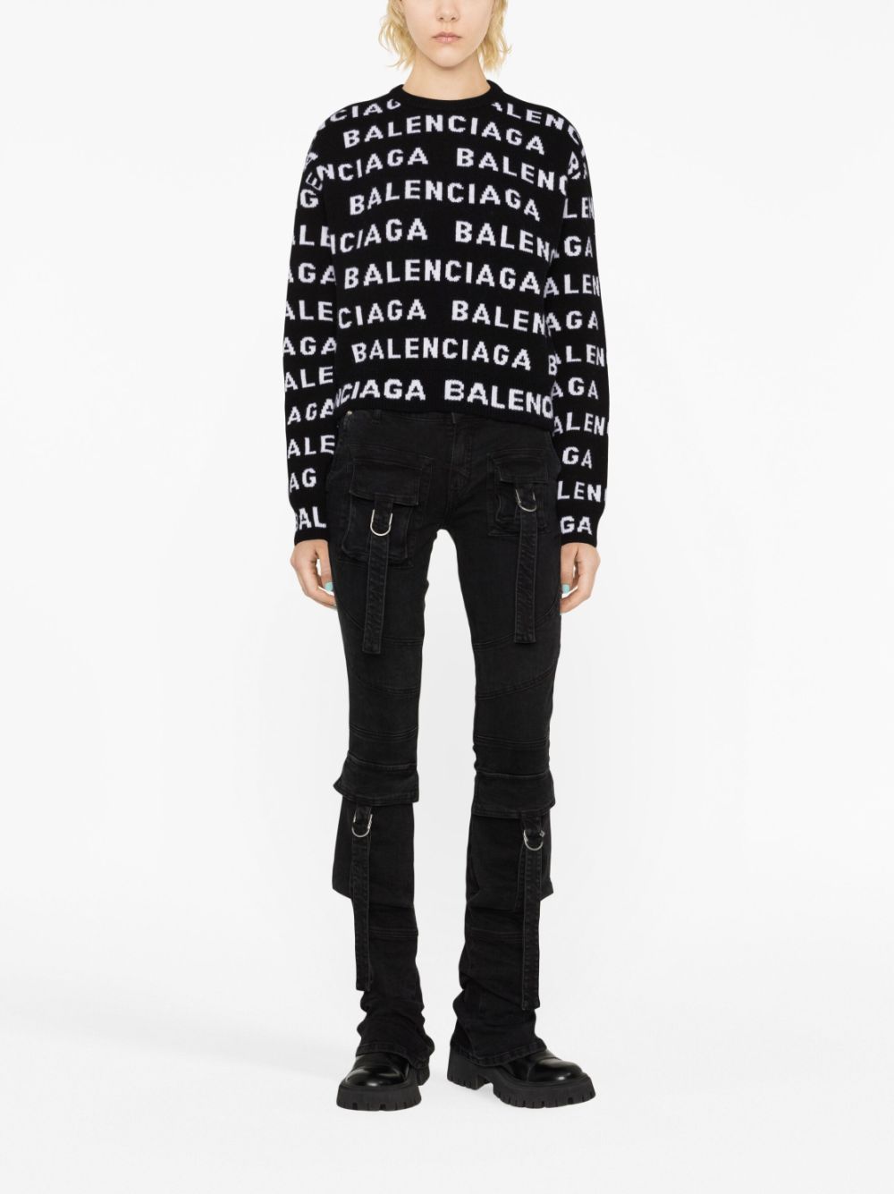 Balenciaga Logo Sweater