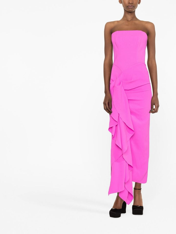 Solace London Dresses Fuchsia