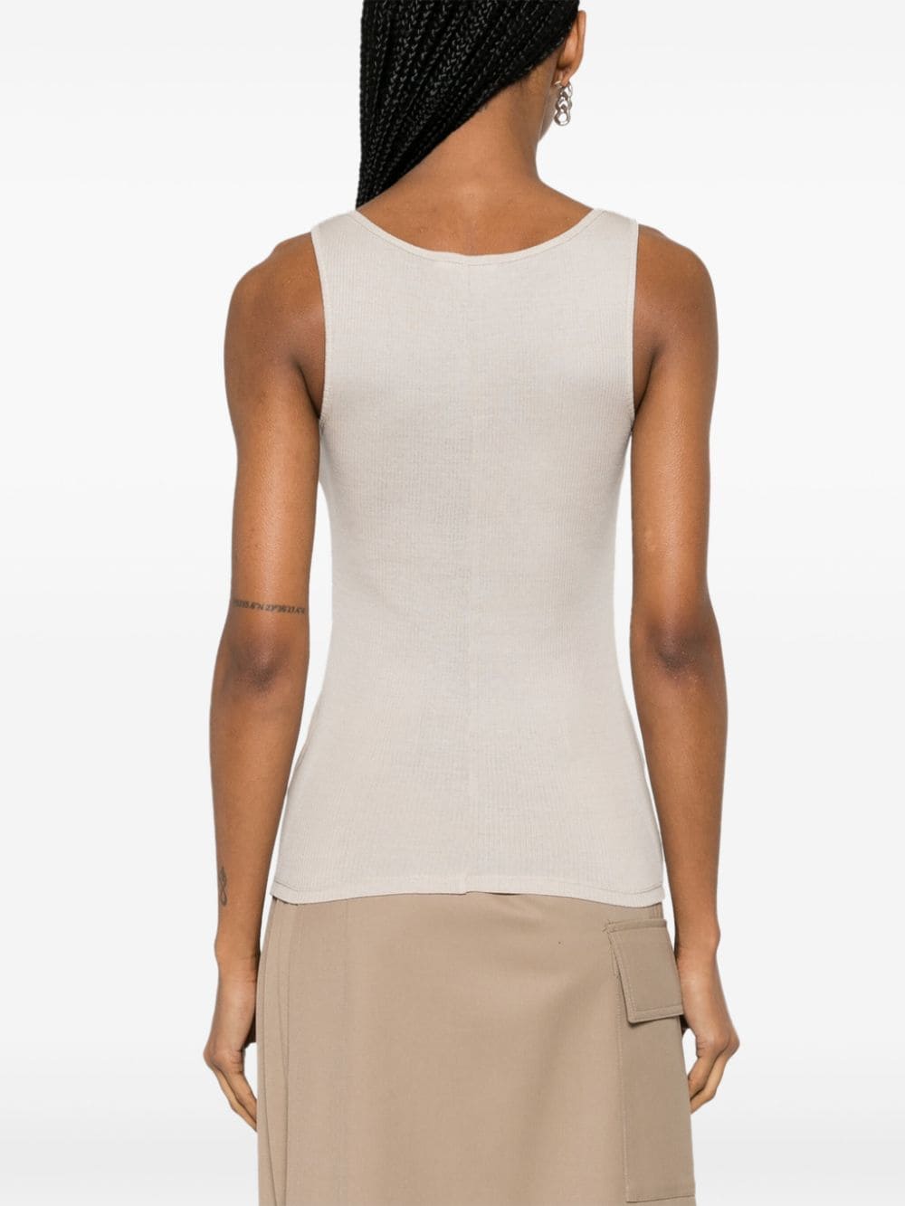 Ami Paris Top Beige