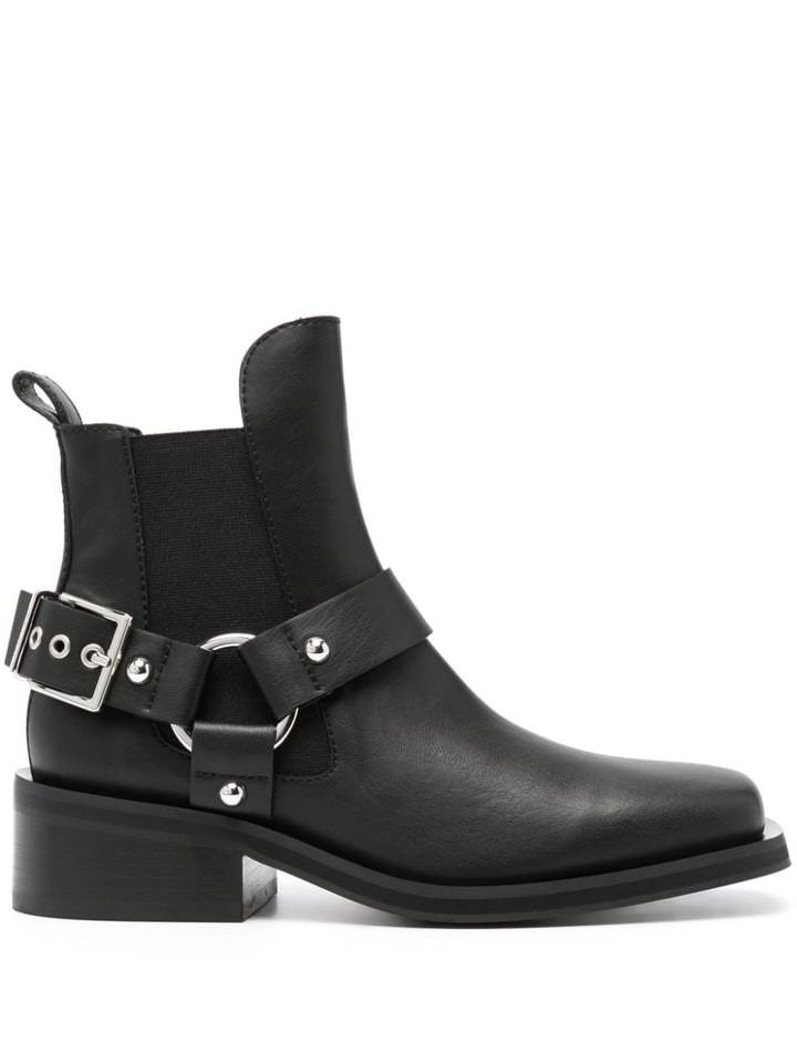 GANNI Biker Ankle Boots