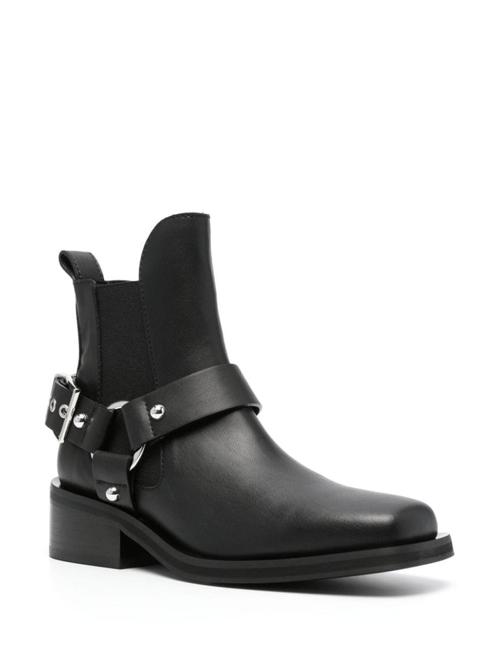 GANNI Biker Ankle Boots