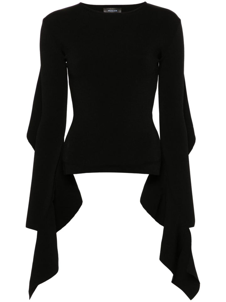 MUGLER Sweater Black