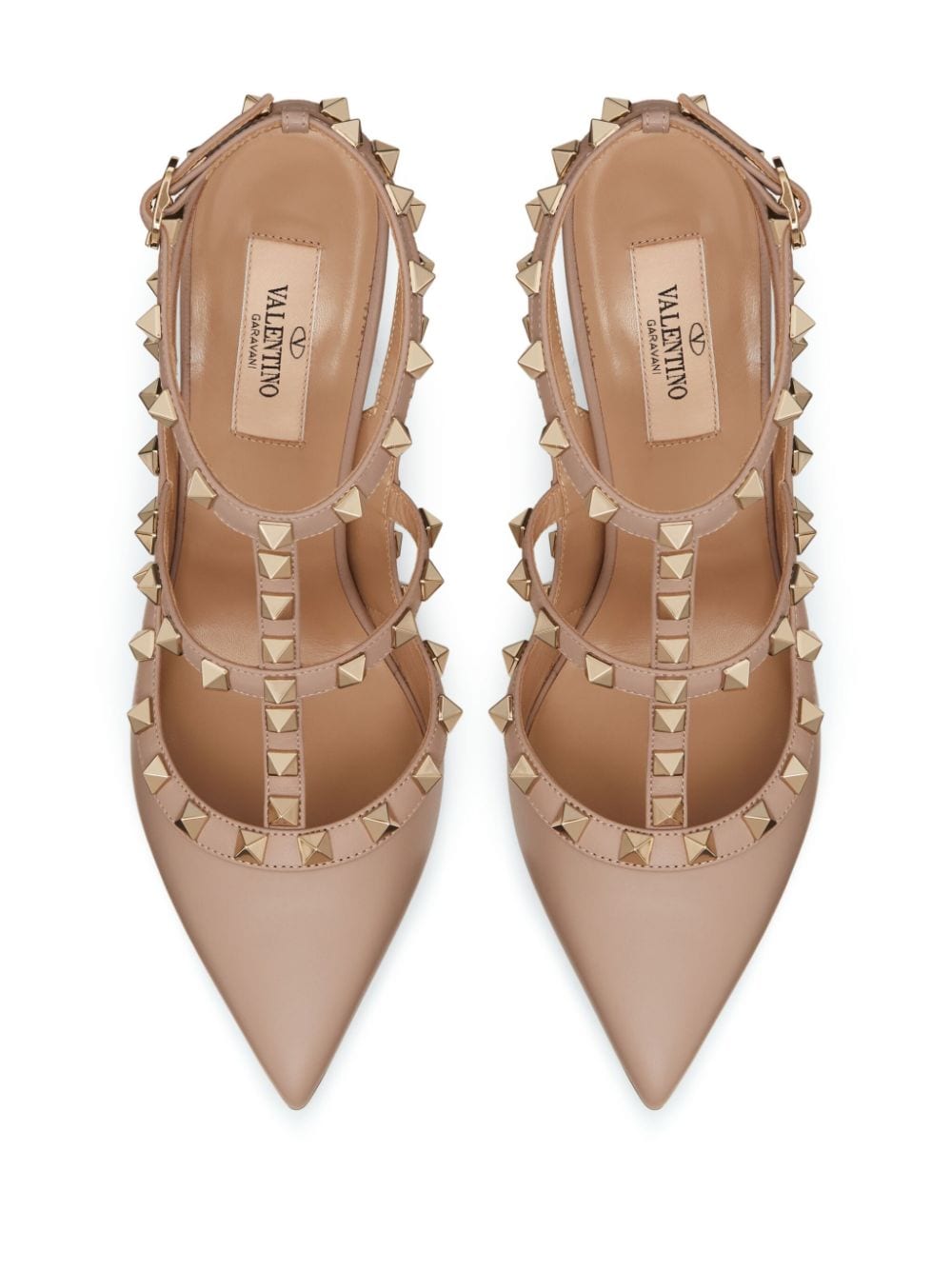 Valentino Garavani Rockstud Pumps Powder