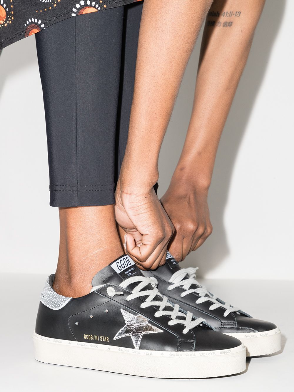 Golden Goose Hi Star Low-Top Sneakers