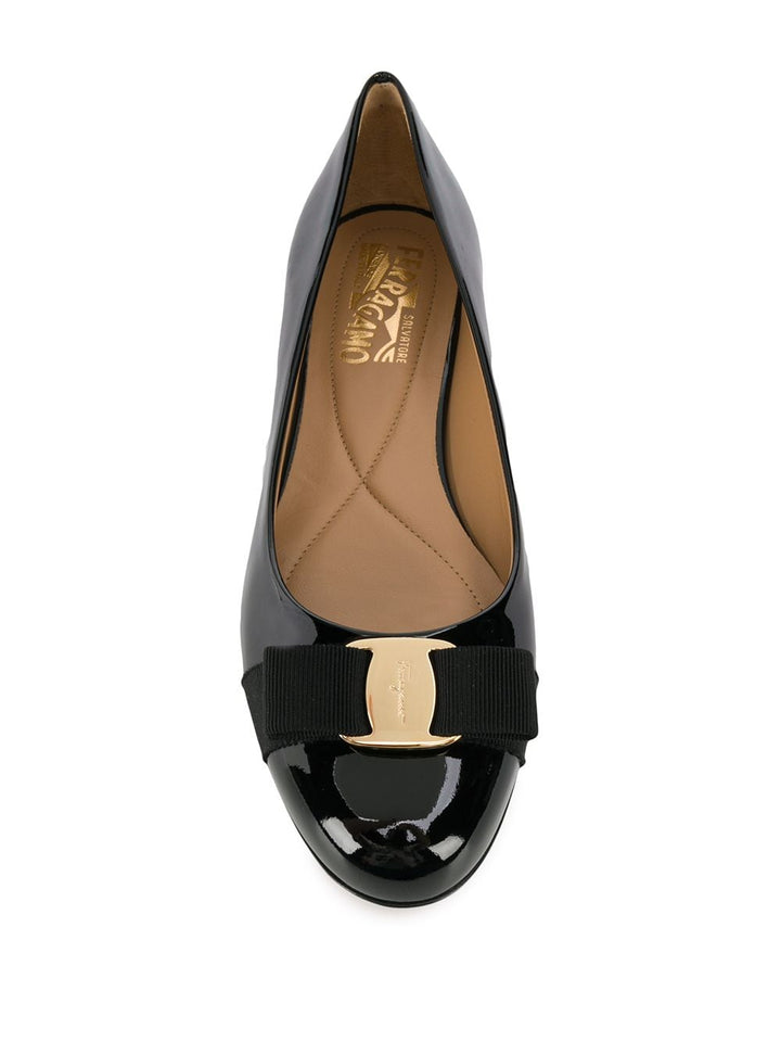 Ferragamo Vara Ballerinas