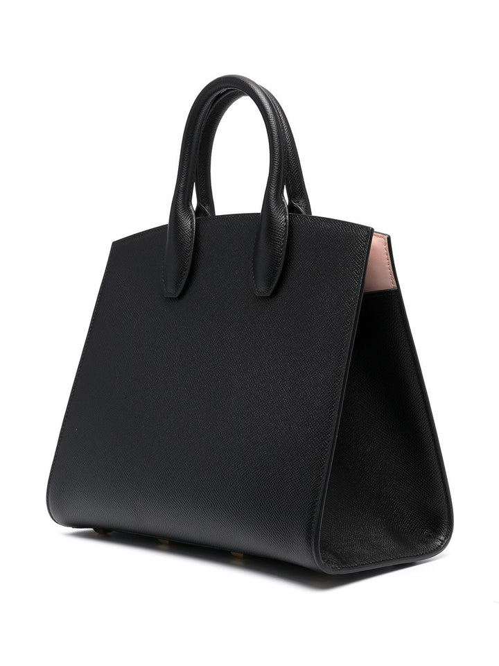 Ferragamo Studio Box Leather Tote