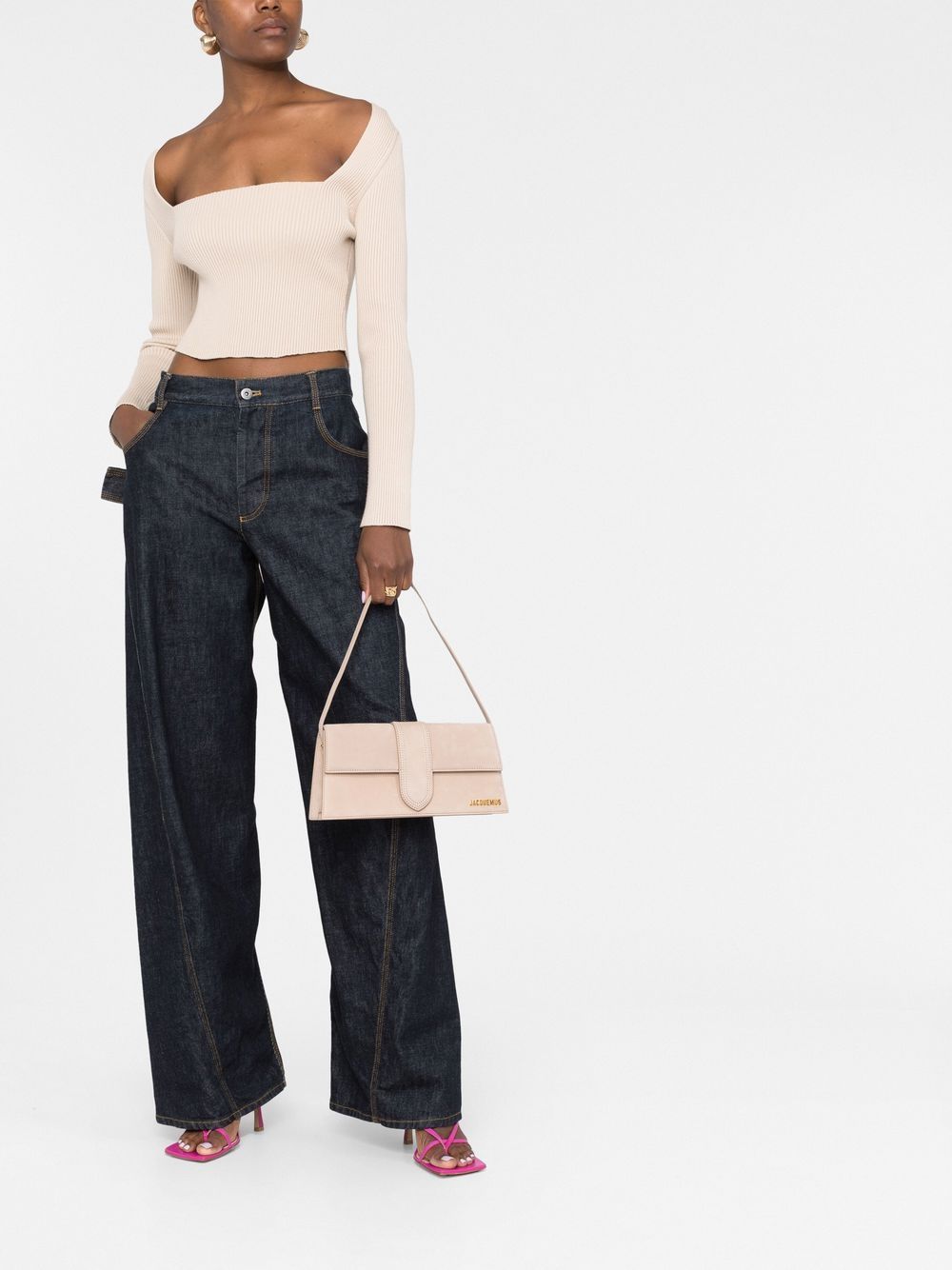 JACQUEMUS Le Bambino Long Shoulder Bag