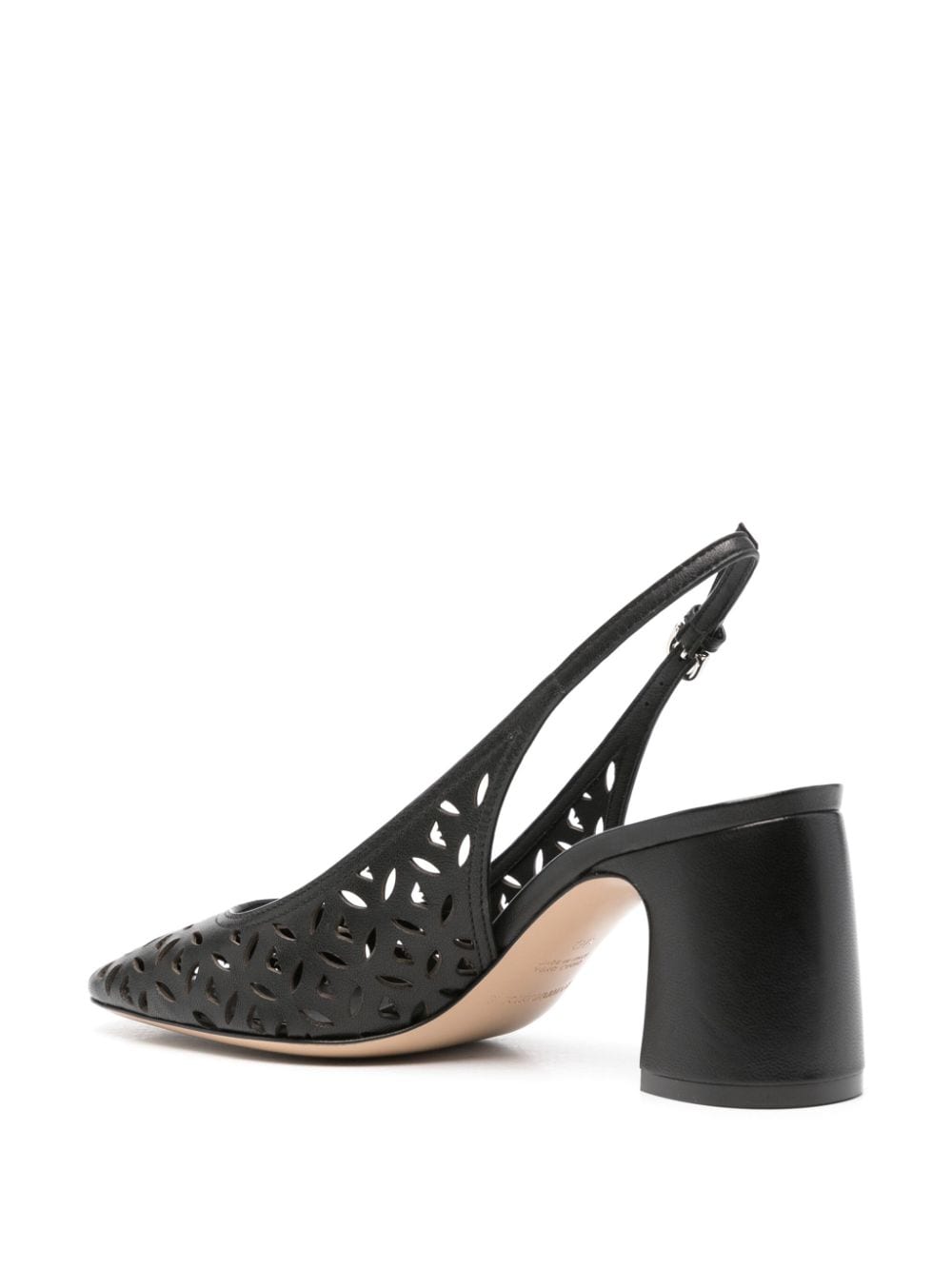 E 'CLAT With Heel Black