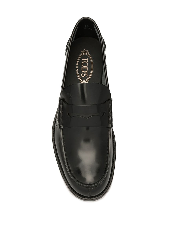 Tod's leather loafers