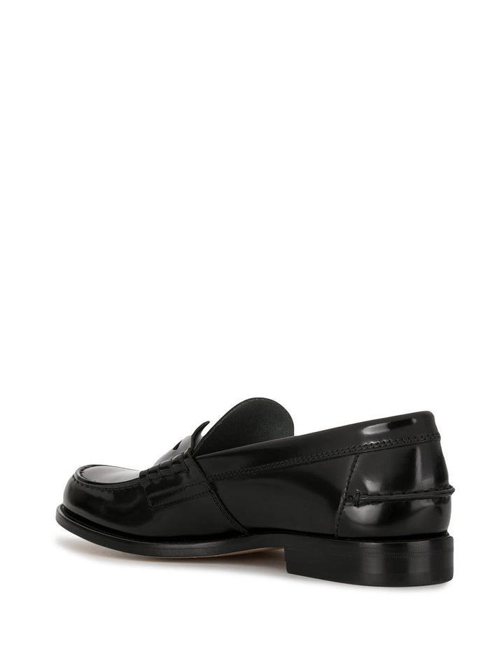 Tod's leather loafers