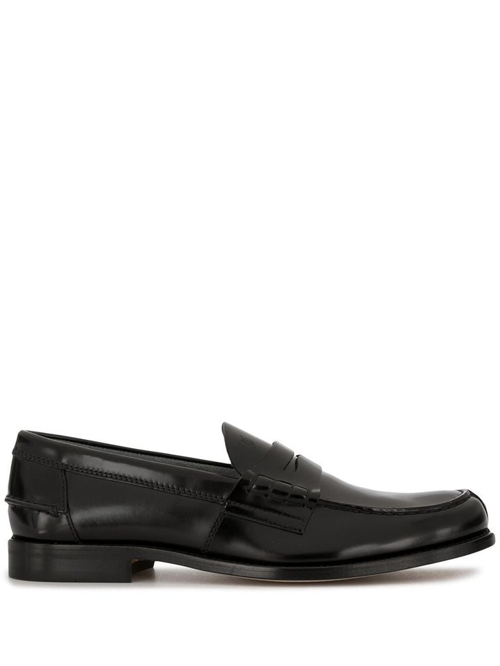 Tod's leather loafers