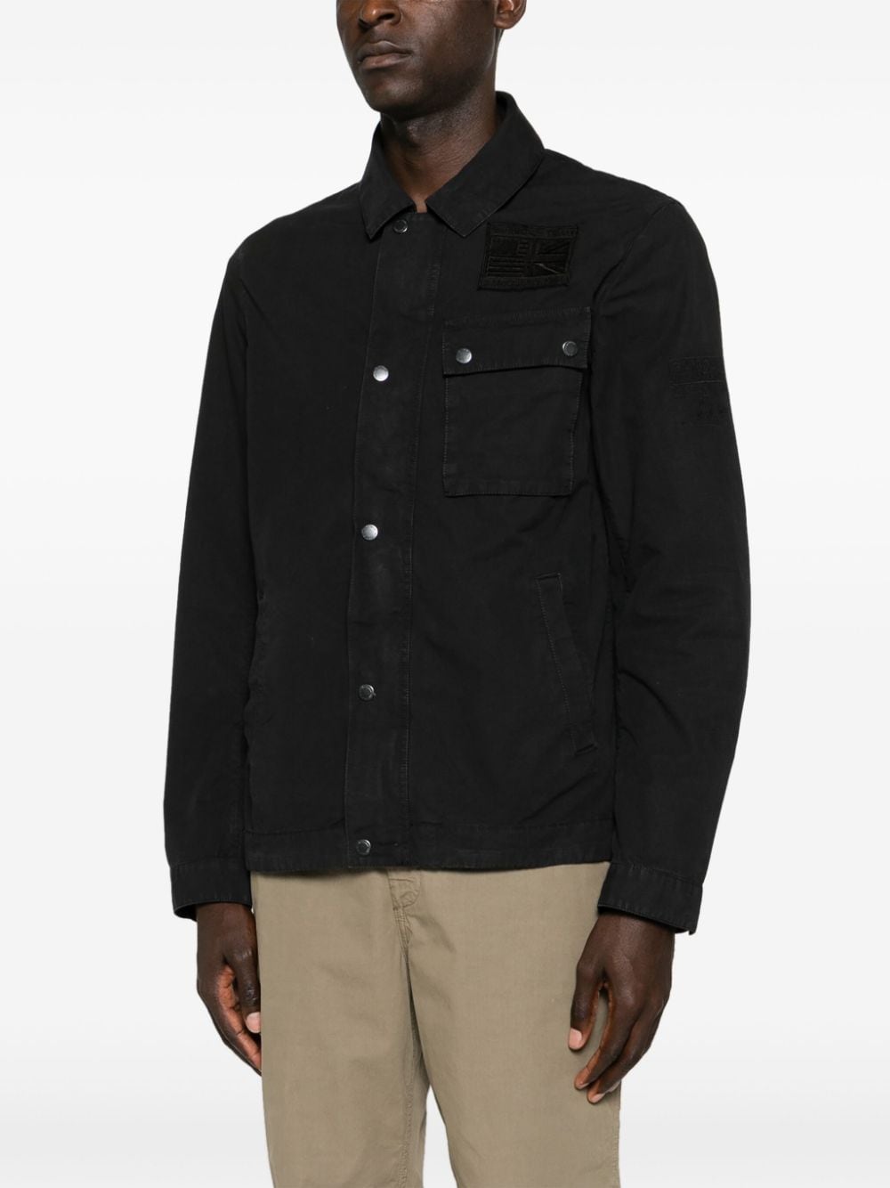 BARBOUR INTERNATIONAL Coats Black