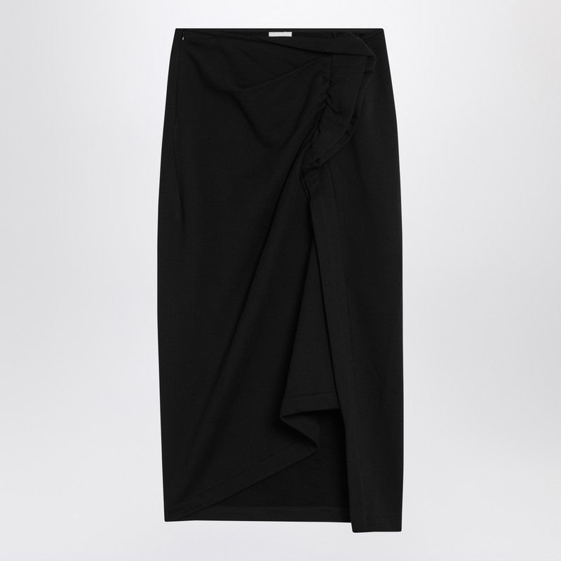 Dries Van Noten draped skirt