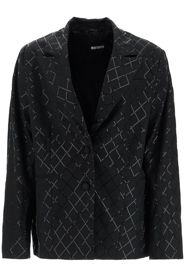 Rotate oversized sequins blazer