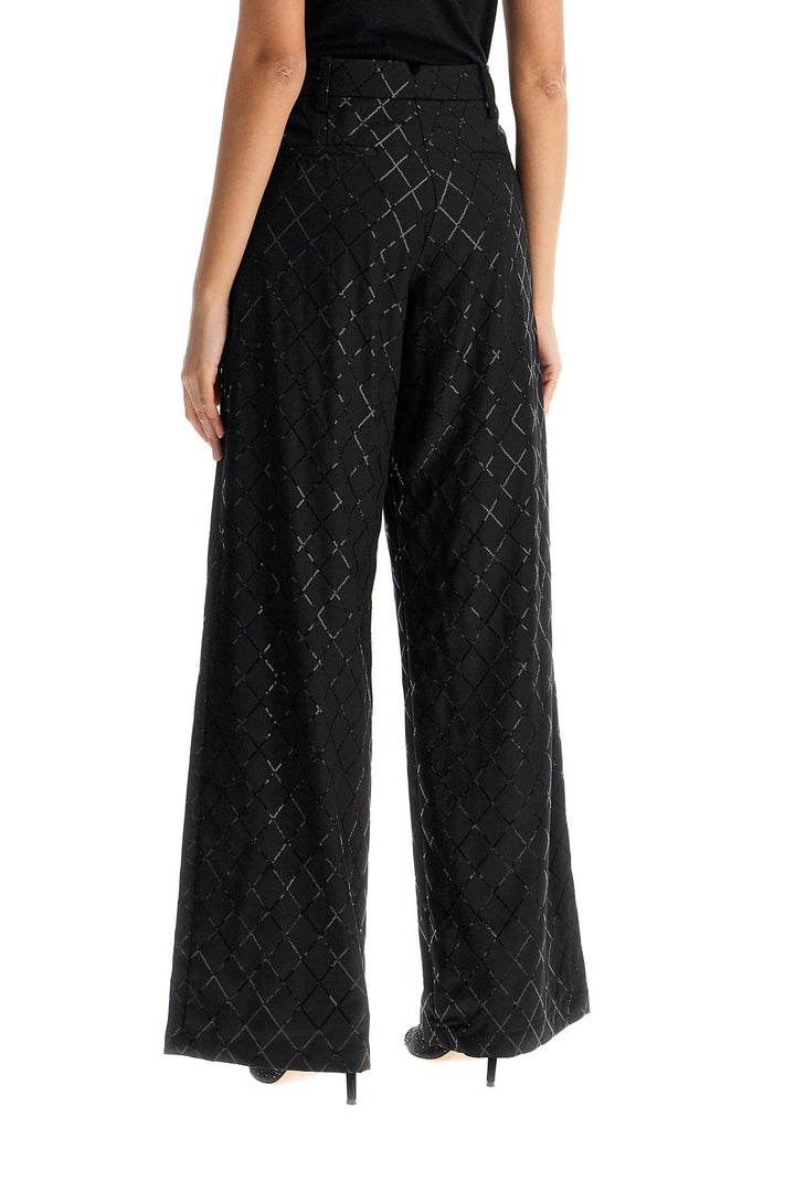 Rotate wide pants with sequins