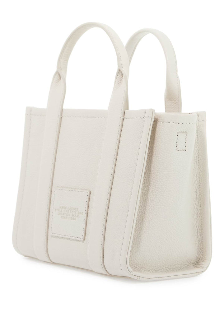 Marc Jacobs The Leather Small Tote Bag   Neutral