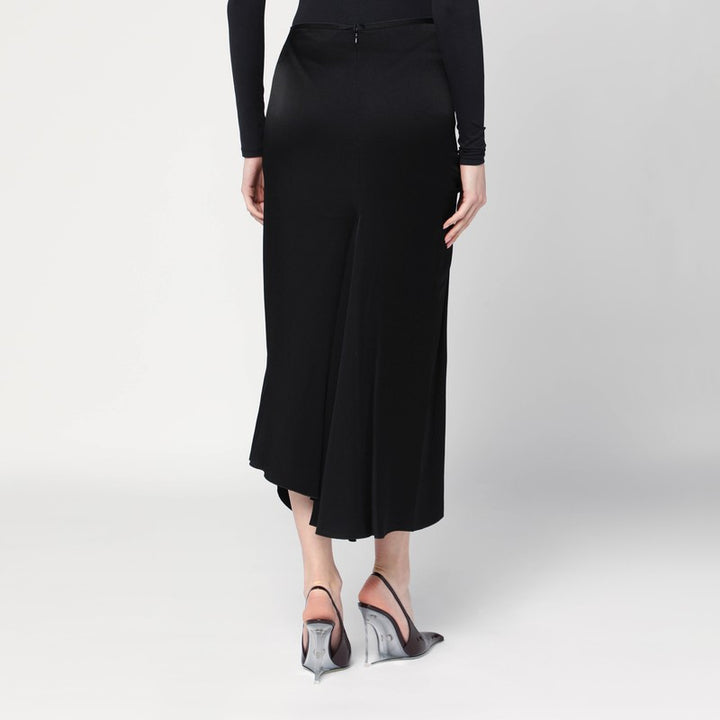 Victoria Beckham draped midi skirt