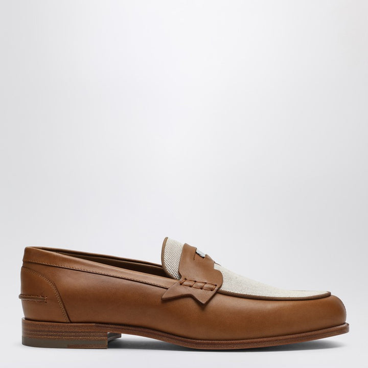 Christian Louboutin leather Penny loafers