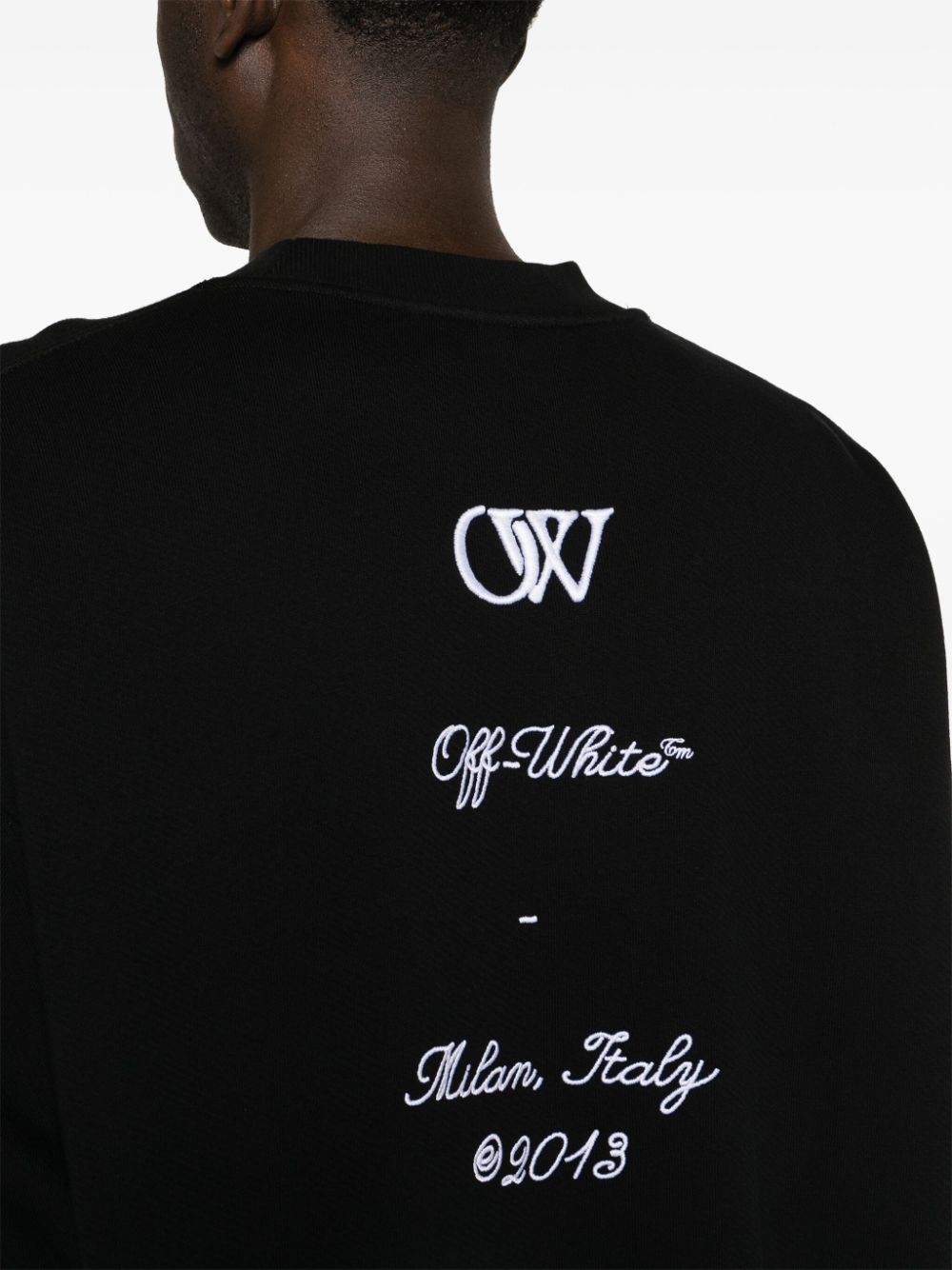 Off White Sweaters Black