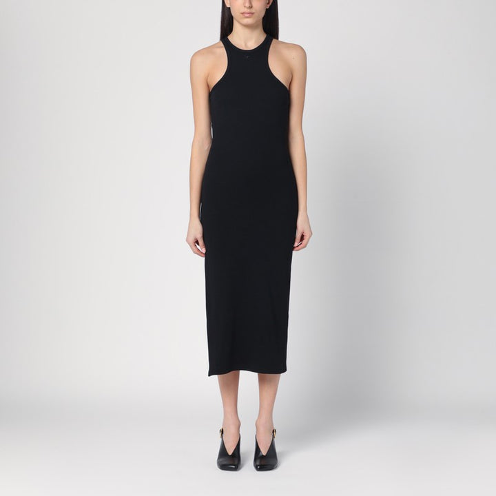 Courreges ribbed midi dress