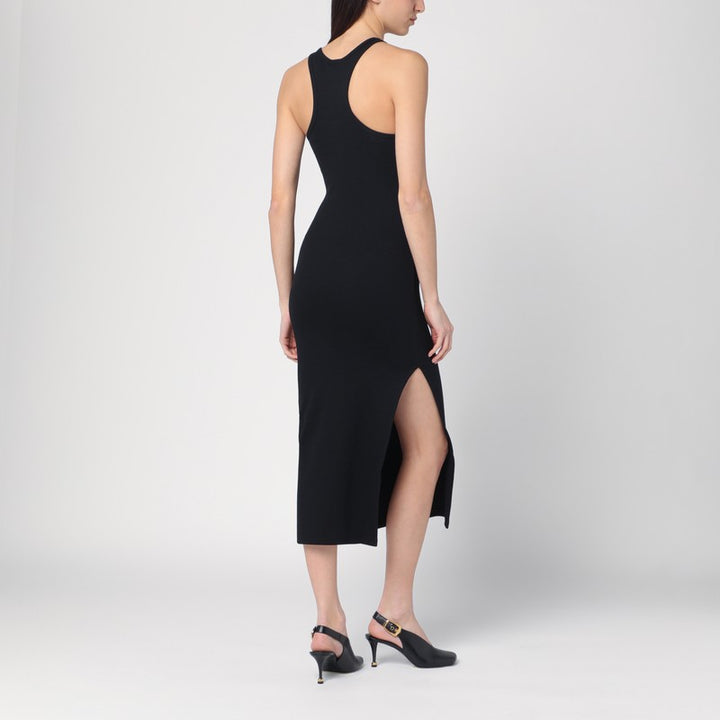 Courreges ribbed midi dress