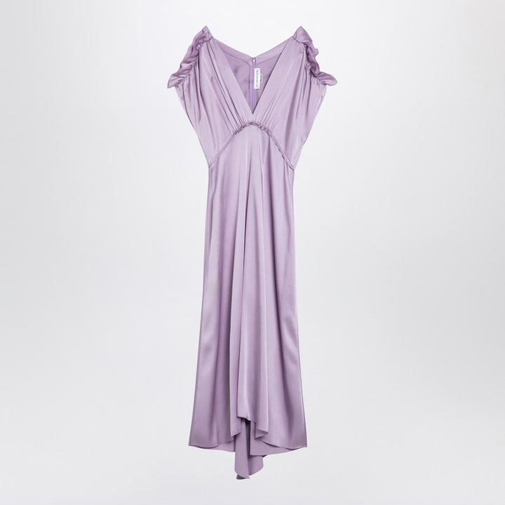 Victoria Beckham midi dress with ruffles
