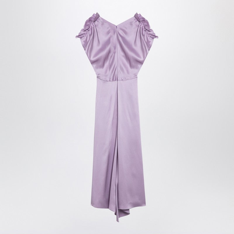 Victoria Beckham midi dress with ruffles