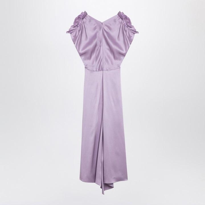Victoria Beckham midi dress with ruffles