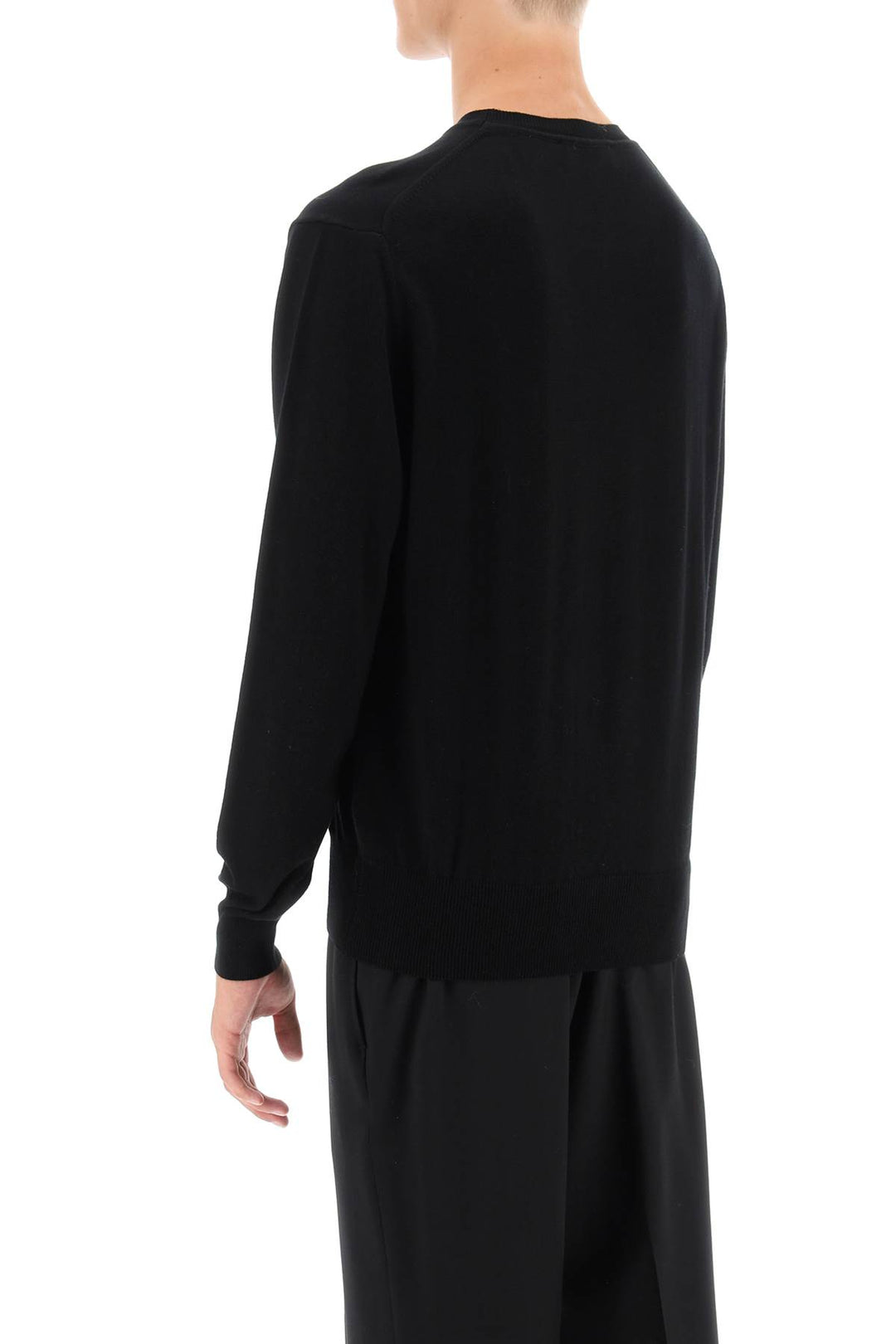 Vivienne Westwood Organic Cotton And Cashmere Sweater   Nero