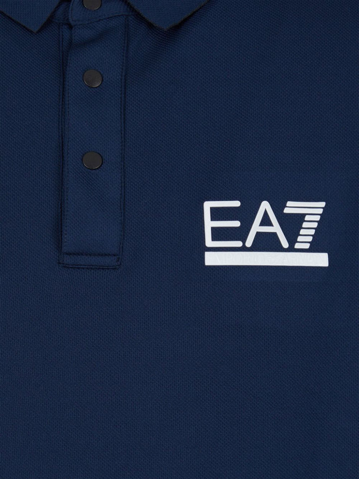 Ea7 T Shirts And Polos Blue