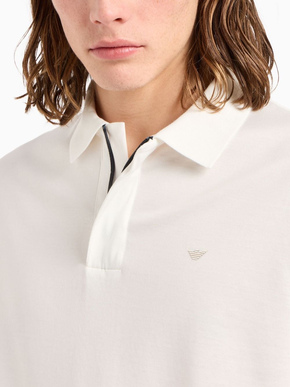 Emporio Armani Capsule T Shirts And Polos White