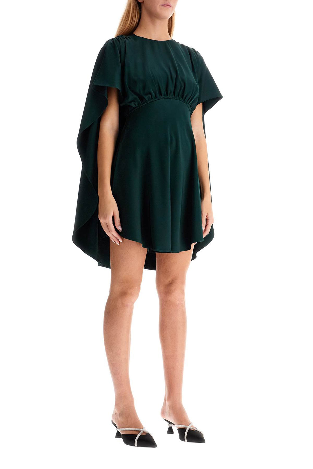 Zimmermann eden mini cape dress