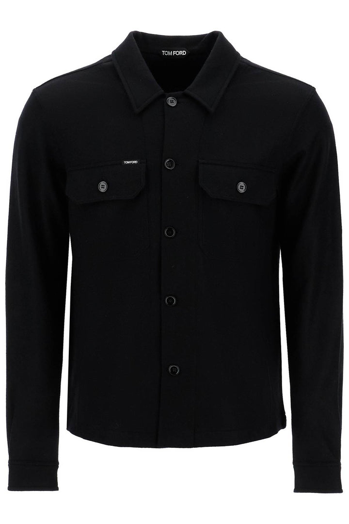 Tom Ford Cashmere Jacket For Men   Black