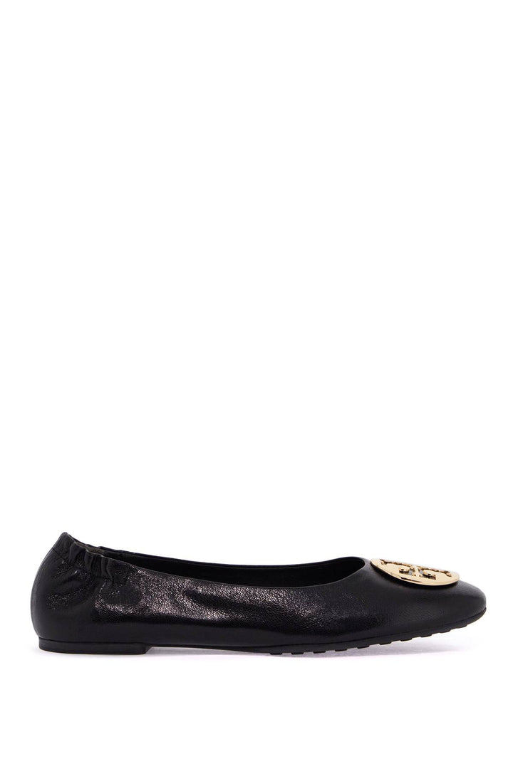 Tory Burch Shiny Leather Claire Ballerinas