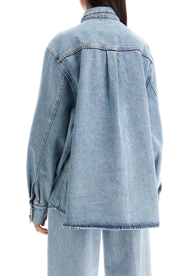 Magda Butrym denim oversized shirt for women