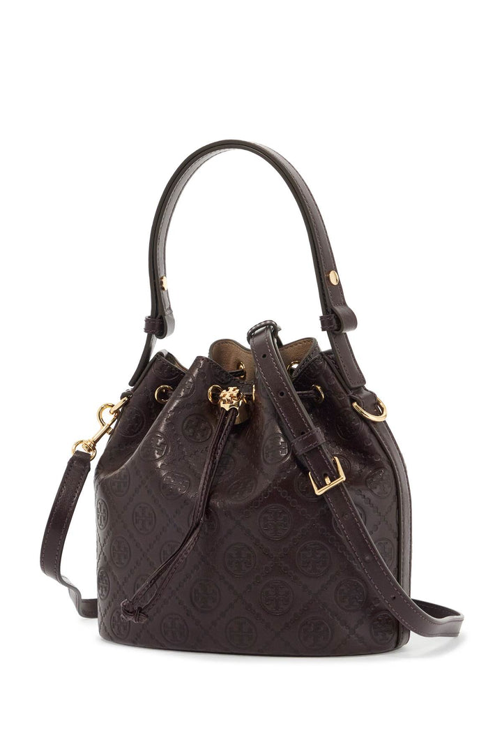 Tory Burch monogram t bucket bag