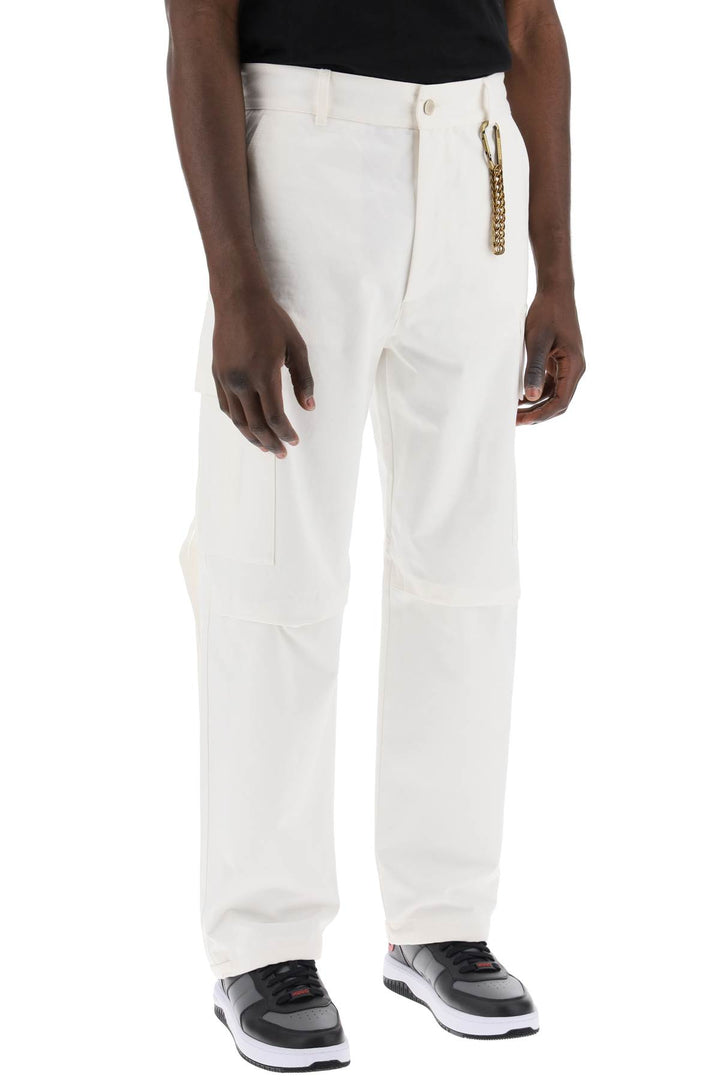 Darkpark Saint Cotton Cargo Pants   White
