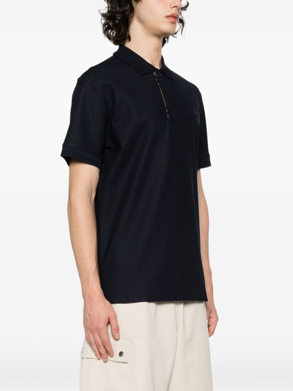 Burberry T Shirts And Polos Blue