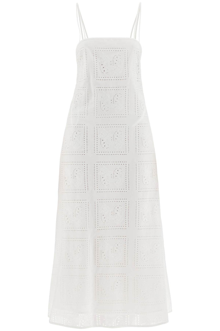 Tory Burch midi lace dress in seven